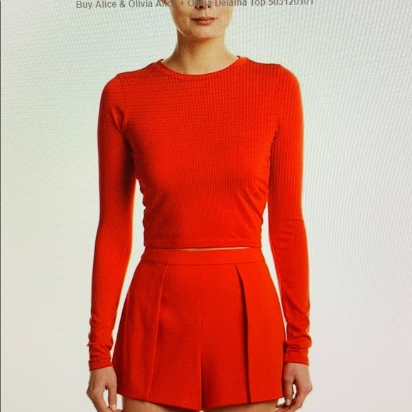 Alice + Olivia Tops - Alice + Olivia Delaina Top